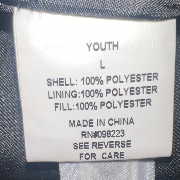 Magellan Outdoors Water & Wind Resistant Youth Black Snow Bib Size L - Picture 15 of 15